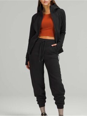 Lululemon Scuba High Rise Relaxed Jogger Women’s 6 Black Sweatpants Athleisure